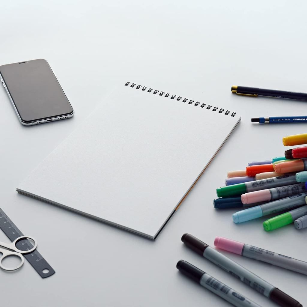 Maruman Sketchbook A3 Design Series Drawing Paper 24 Sheets S115 2 Books with Original Tissues