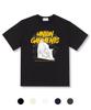 UNION GARMENTS Растягивающаяся кошка Оверсайз футболка с коротким рукавом 5 цветов