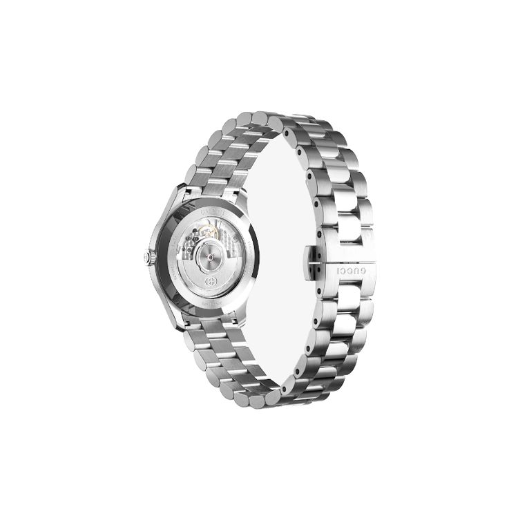 Gucci Watch Automatic Mechanical Movement Stainless Steel Strap 40Mm White Dial Men watches 783403ICUA08155