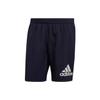 Alphabet Logo Print Woven Light Breathable Sports Shorts Men Bottoms Ink-Blue HB7474