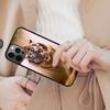 Чехол-магнит для телефона с изображением свирепого тигра для APPLE iPhone 17 Air 16 14 13 12 Pro Max 15 Plus Зарядка с чехлом MagSafe
