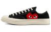 Кеды Chuck 70 Comme des Garçons Play x Chuck 70 Низкие 'Черные' 2023 A08796C