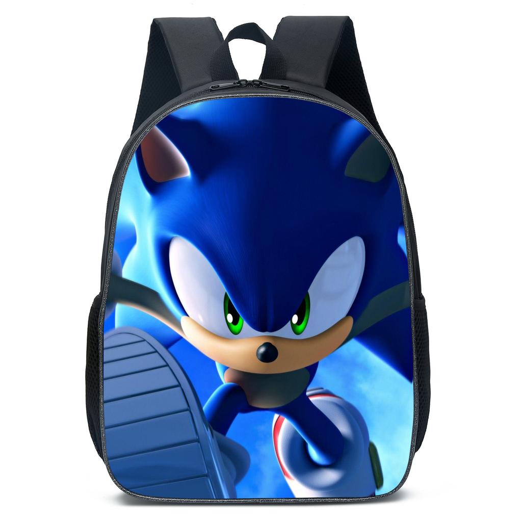 Cartoon Animation Sonic Primary And Secondary School Students Schoolbag Children'S Men'S And Women'S Backpack Schoolbag