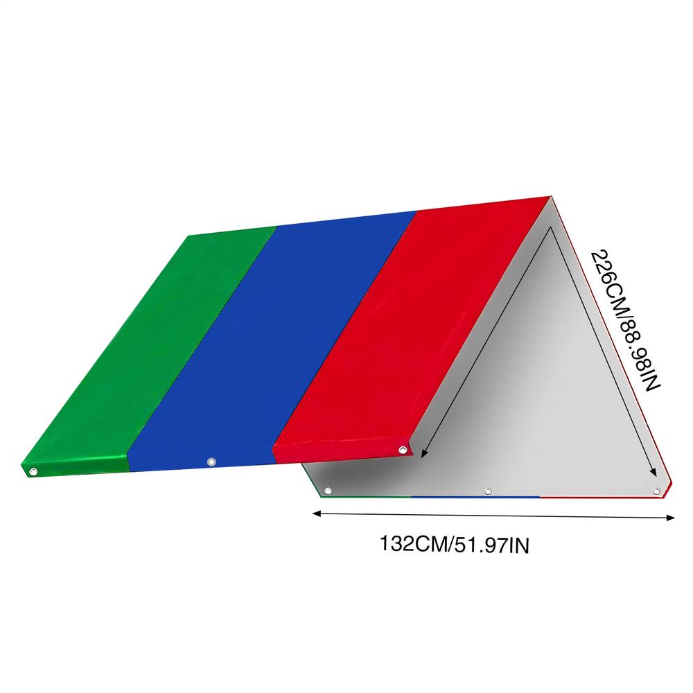 1 шт. УФ-стойкий тент-чехол для качелей, водонепроницаемый навес для детской игровой площадки, защита от солнца для уличных качелей и горки