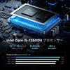 Intel Mini PC I5 12600H BOSGAME P2 Lite Mini PC 16G DDR4 3200Mhz RAM 512G PCIe NVMe SSD Mini PC Equipped with Windows 11 Pro WiFi 6E Dual LAN Screen