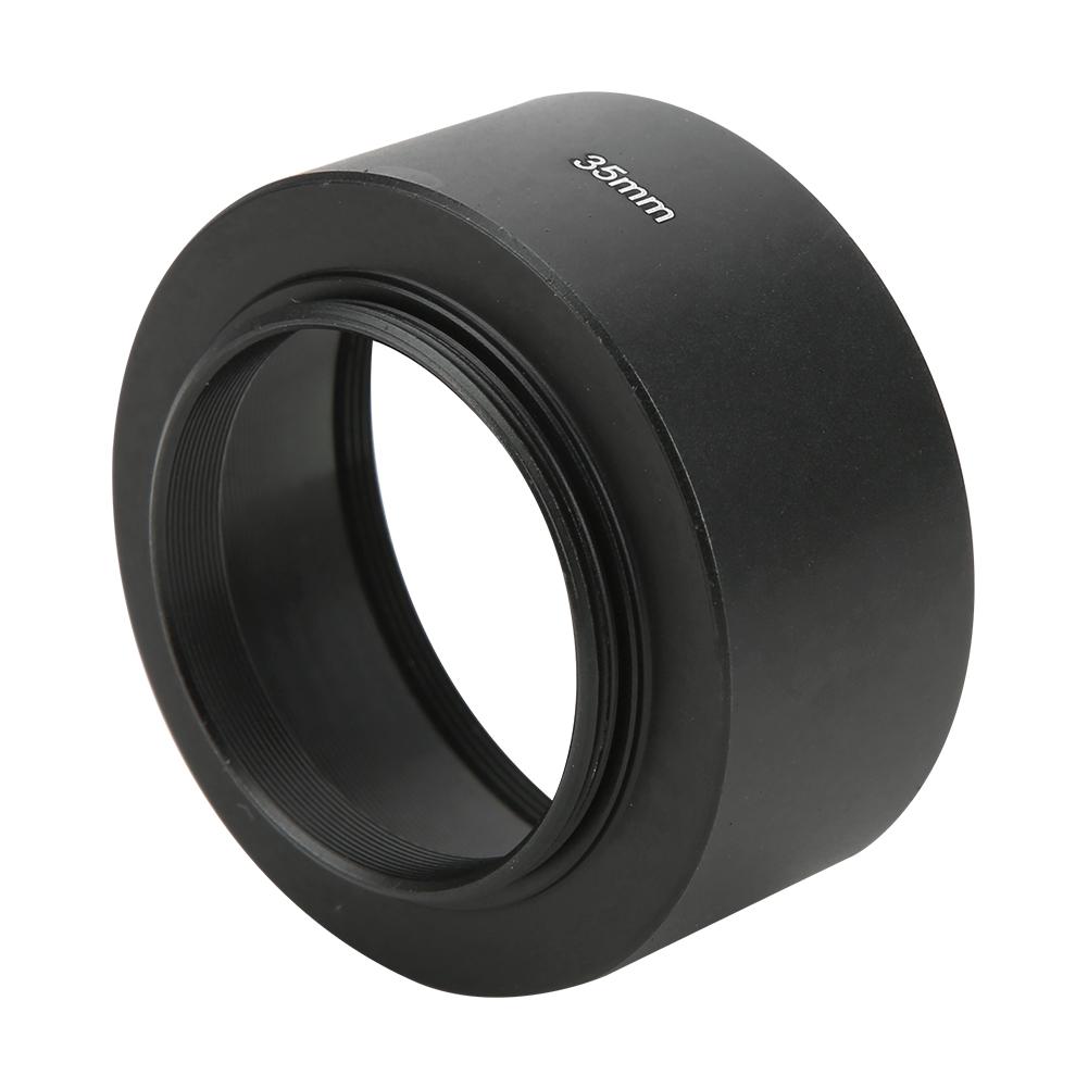 Metal Aluminium Alloy Lens Hood for 35mm f1.7Celsius50mm f1.4 Digital Camera CCTV Lens
