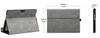 Tablet and keyboard case for Microsoft Surface Pro X / 9 / 10 / 11 13"