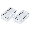 2Pcs Pickup Cover Metal Musical Instrument Accessories for 6String Electric Guitar