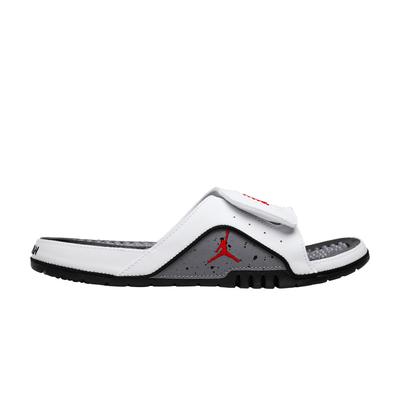 Мужские шлепанцы Hydro 4 Slide White Cement Белый/Огненно-красный-Цементно-серый-Черный