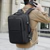 Рюкзак большой вместимости для деловых поездок для мужчин, многофункциональный рюкзак, водостойкая кожаная сумка для компьютера