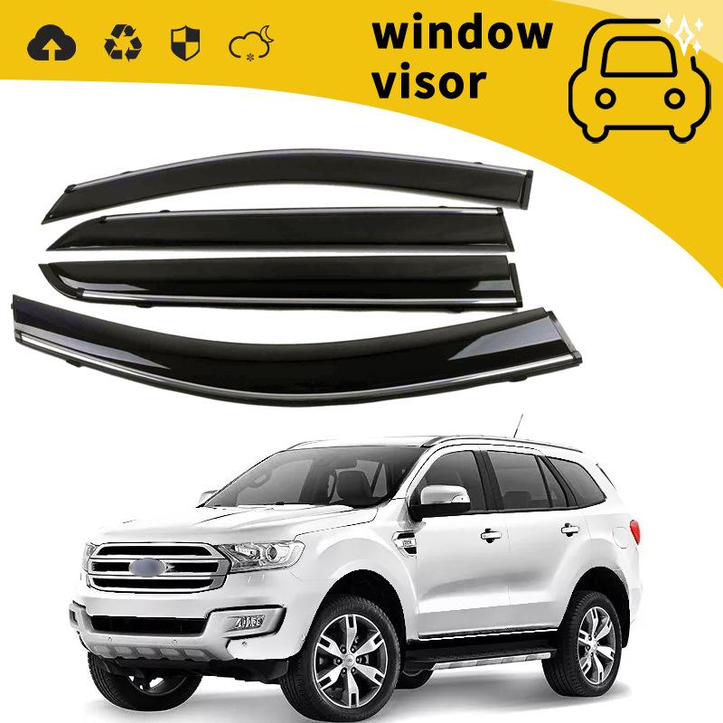 Дефлектор-козырек на боковое стекло (ветровик) для Ford Everest/Taurus/Territory 2015-17 гг.