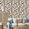 Geometric retro pattern wallpaper for living room and bedroom 50x1000
