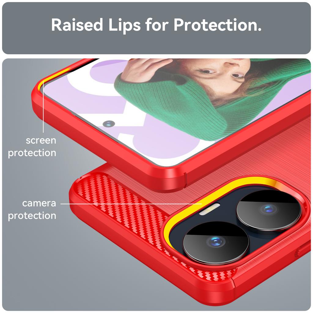 Чехол для Realme C55 Realme C55 C35 C33 C30 C30S C21, мягкий силиконовый чехол-бампер, защитные чехлы для телефонов на Realme C55 Funda