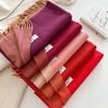 New Winer Warm Cashmere Scarf for Women Fashion Solid Thick Blanket Pashmina Shawl Wrap Female Bufanda Echarpe Foulard