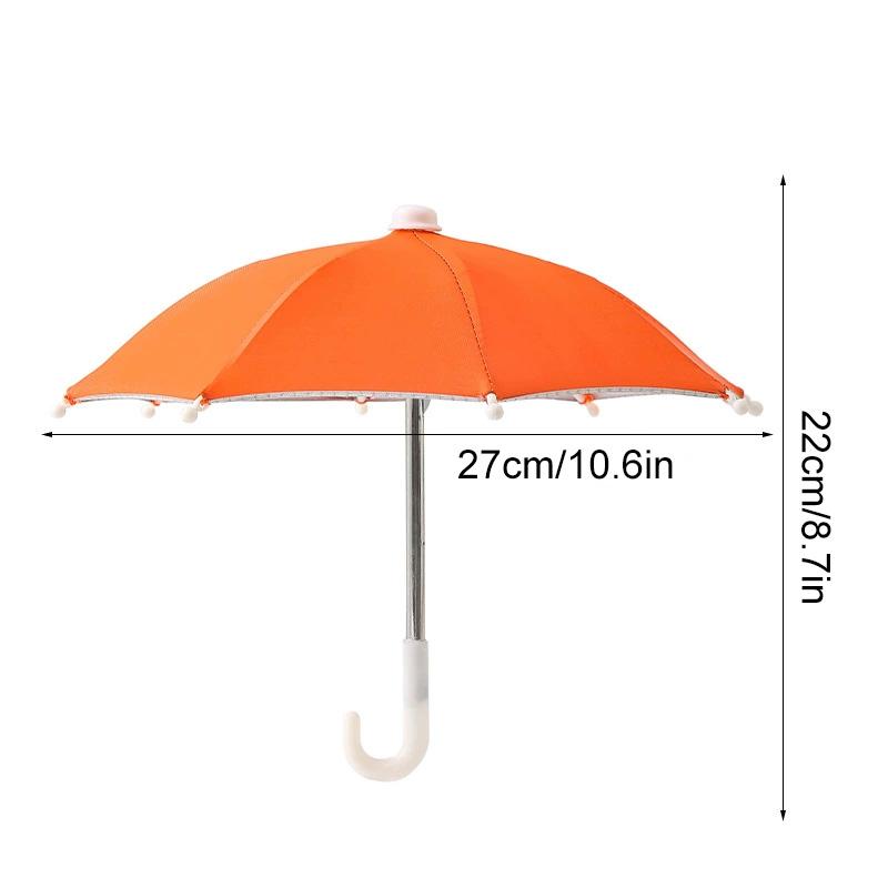 1 шт. Защитная пленка Антибликовый Чехол-козырек Универсальный Зонт для телефона Ветрозащитные Аксессуары для телефона Антибликовый Мини Уличный