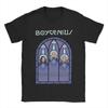 Мужские футболки Boygenius Смешные хлопковые футболки с коротким рукавом Круглый вырез Одежда Подарок на день рождения