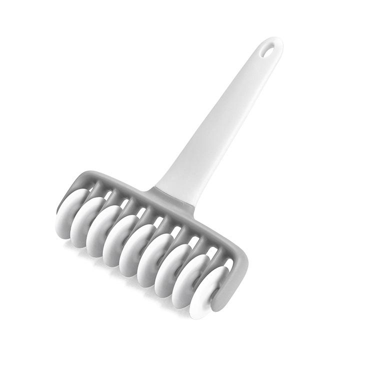 1 шт. Роликовый нож для пиццы с фигурным узором, инструменты для выпечки, нож-сетка для слоеного теста, роликовый нож с узором, креативный роликовый нож для лапши