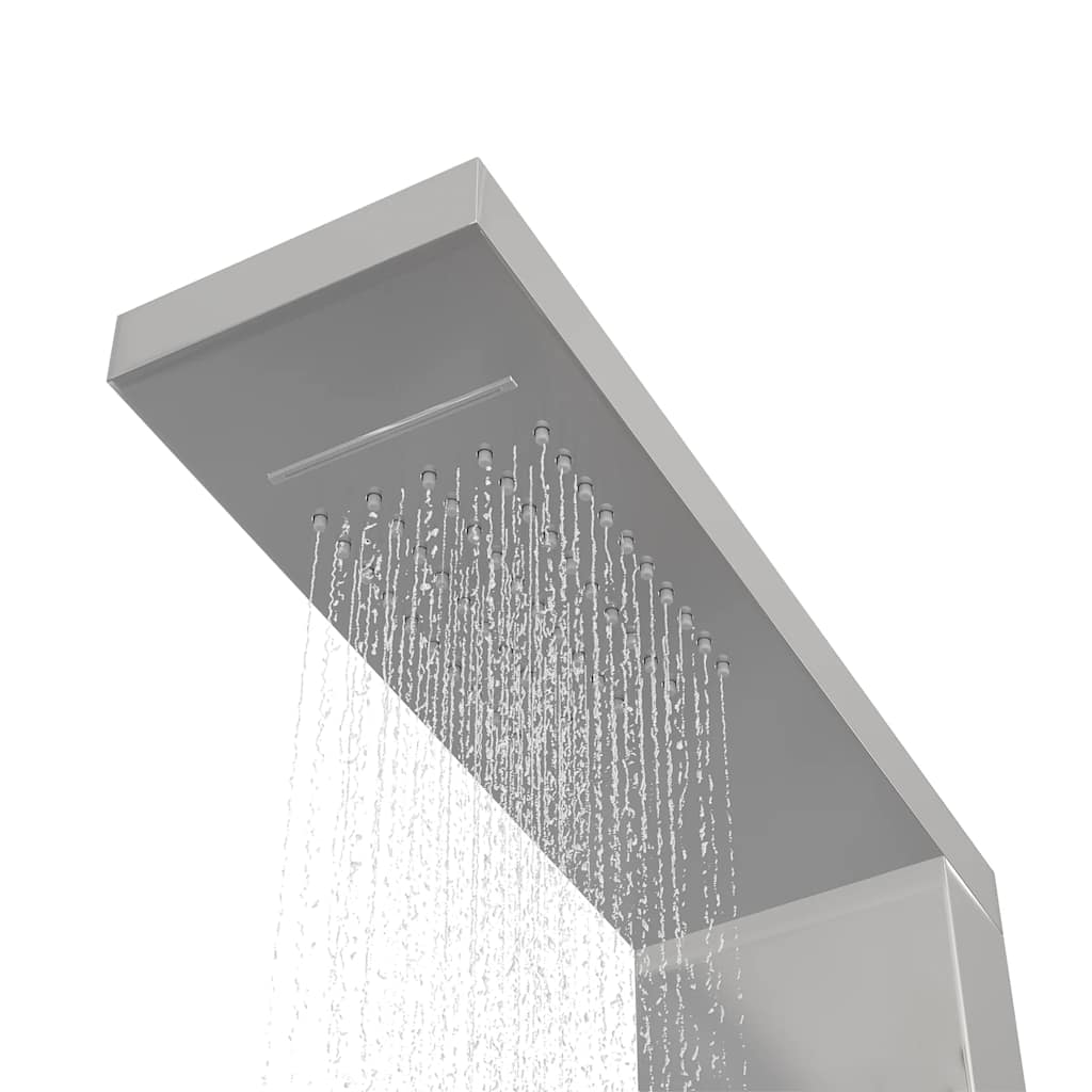 Vidaxl Panel Prysznicowy Ze Stali Nierdzewnej, Kwadratowy