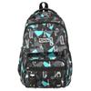 Large Capacity Graffiti Print School Bag Student Backpack Women Men Travel Backpack