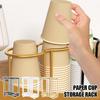 Disposables Kitchen Paper Cup Holder Water Dispenser Storage Cup Rack Accessories Holder Shelf P7U9