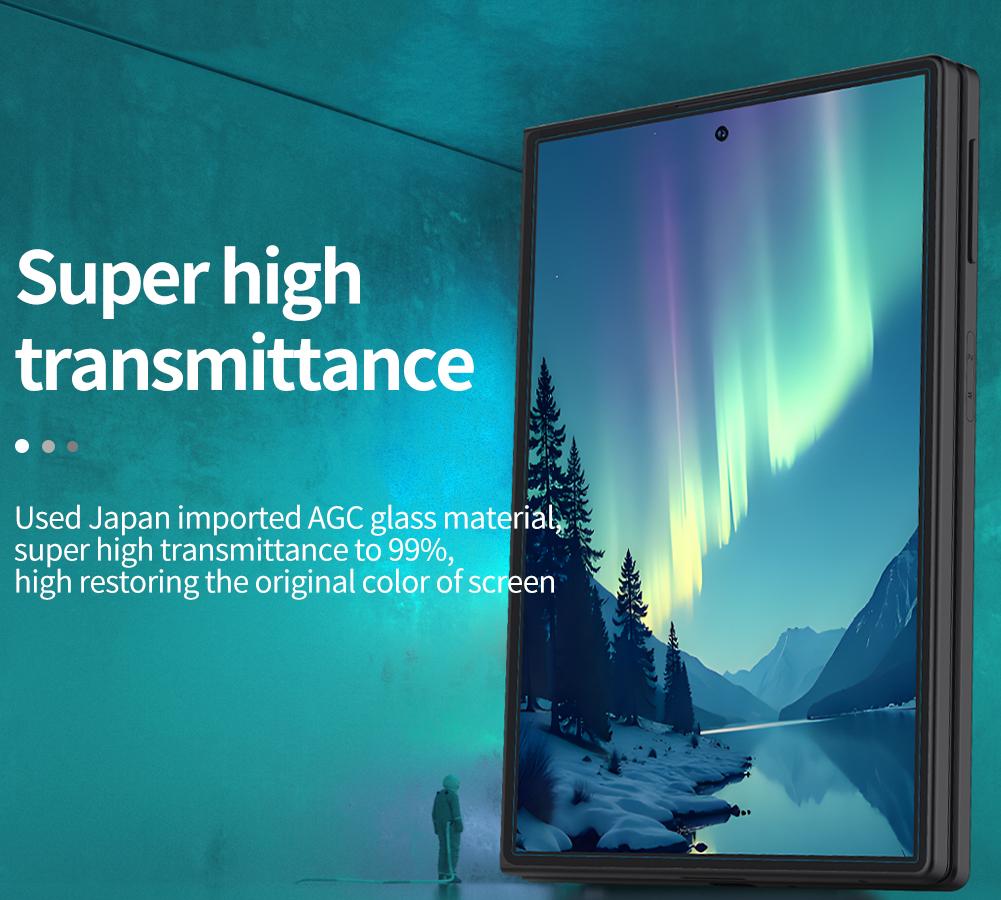 NILLKIN Tempered Glass For Samsung Galaxy Z Fold 8 Fold8 Protector Film Anti-Glare Anti-Oil FM5000