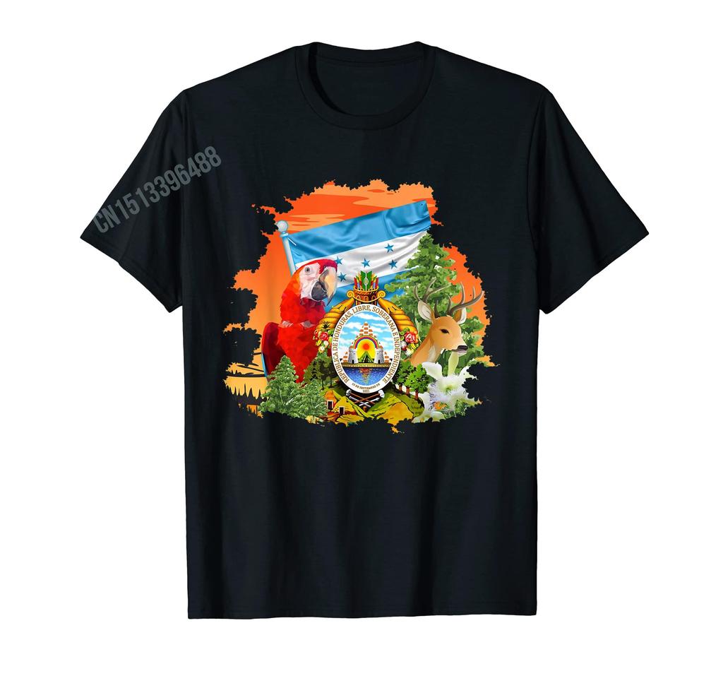 Men Women T Shirt More Design Honduran Flag Vintage Made In Honduras TShirt Map Tops 100 Cotton Tees