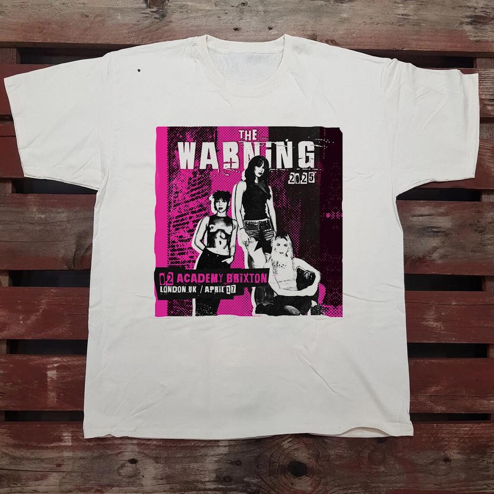 The Warning Band 2025 European tour T Shirt Full Size S-5XL DO289 Unisex T-Shirt