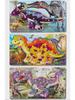 Children's 3D Wooden Dinosaur Puzzle: Number & Letter Educational Toy for Ages 3-6