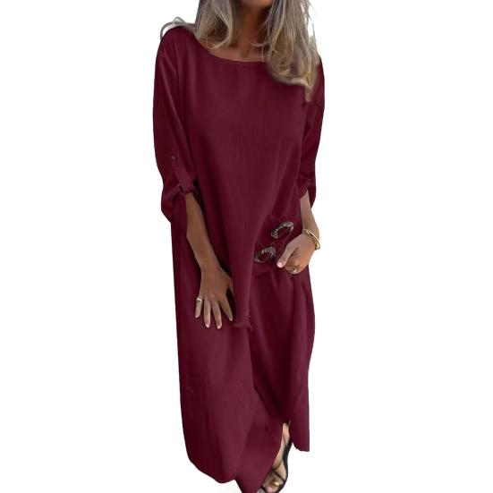 Женский асимметричный комплект из двух предметов с высоким и низким подолом, топ с круглым вырезом и разрезом, широкие брюки, костюм для отдыха, весна-осень, повседневный свободный наряд для повседневной носки, путешествий, пляжа