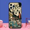 Japanese Samurai Art Phone Case For iPhone 17 16 14 13 12 11 15 Pro Max mini 15 16 Plus 16e 17 Air Bumper Cover