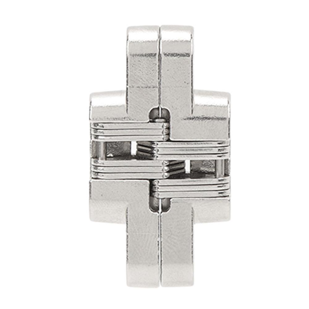 2pcs Practical Concealed Hinge Easy-Install Cross Hinge Durable Hidden Hinge  Furniture Hardware