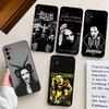 Чехол для телефона Marilyn M-Manson, рок-певец, для Samsung S25, S24, S21, S22, S23, S30, Ultra, S20, Plus, Fe, Lite, Note, 10, Черный чехол