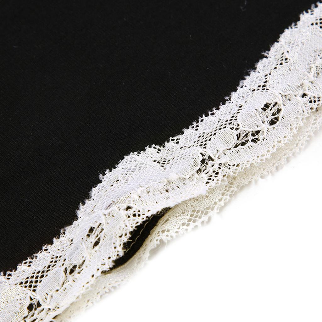 Женские облегающие топы весна-осень с длинным рукавом, квадратным вырезом, кружевной отделкой, облегающая футболка