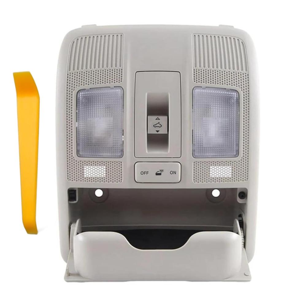 KD47-69-970 for Mazda 3 6 CX-3 CX-4 CX-5 CX-9 2012- Roof Lamp PartsGray Overhead Reading Light with Sunroof Switch Assembly