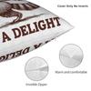 First Of All I'M A Delight Funny Raccoon Pillow Covers Stuff Printed Cushion Cover Gift Throw Pillow Case Cover Chair Multi-Size