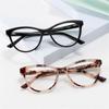 Blue Light Blocking Glasses Women Myopia Lens Prescription Eyeglasses Transparent Gray Frame Cat Eye Diopter 0 To -6