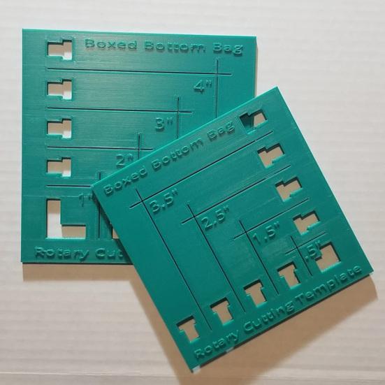Шаблон для квилтинга, сумка с коробкой и дном, вращающийся шаблон для резки, пластиковая многоразовая тканевая линейка для квилтинга