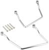 Motorcycle Parts Side Bag Support Steel Drag Star 400 Classic Left and Right Set Chrome Plated ('01-'13) 210-451