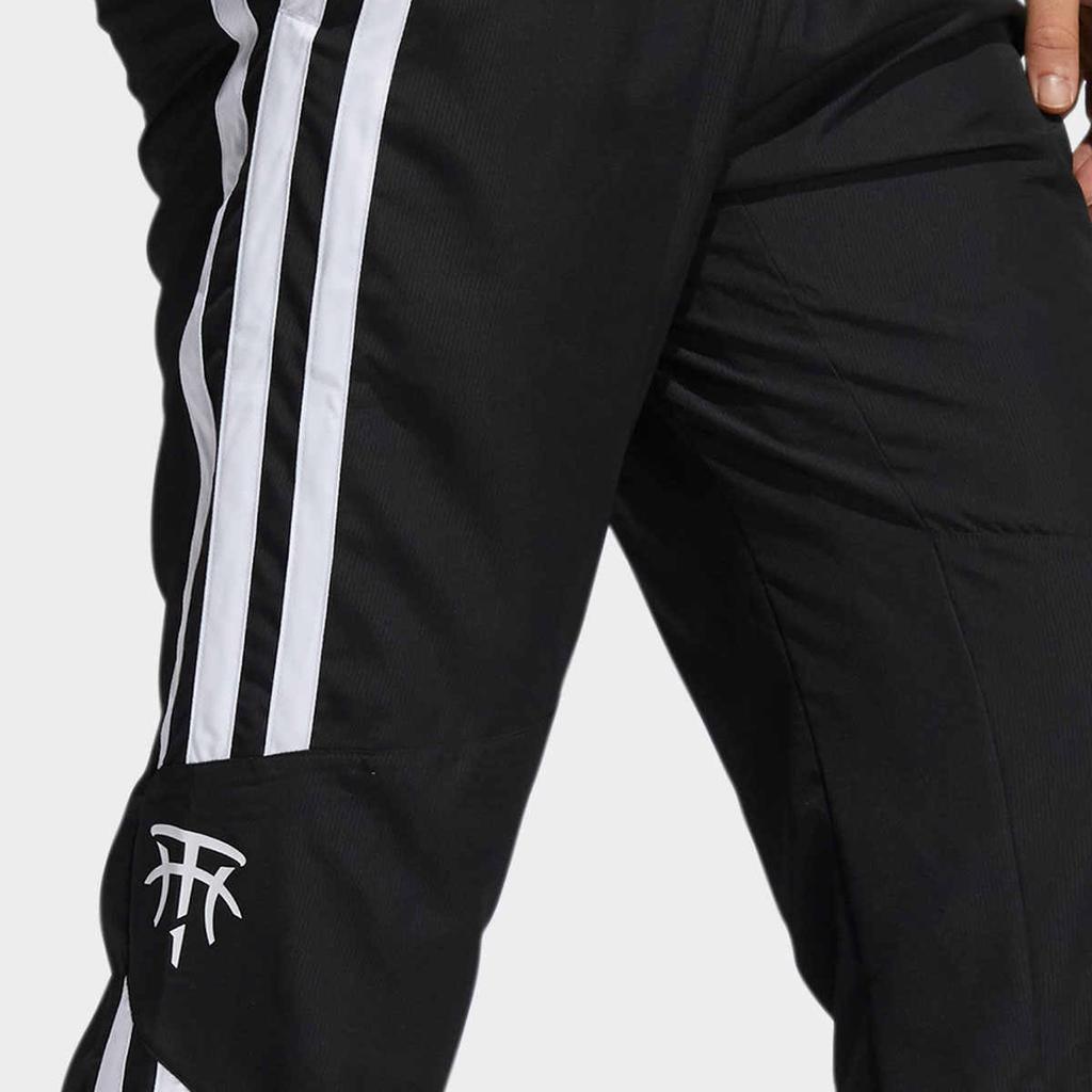 Adidas Удобные дышащие спортивные брюки с манжетами в стиле ретро, длинные трикотажные спортивные брюки для мужчин, черные GH6688