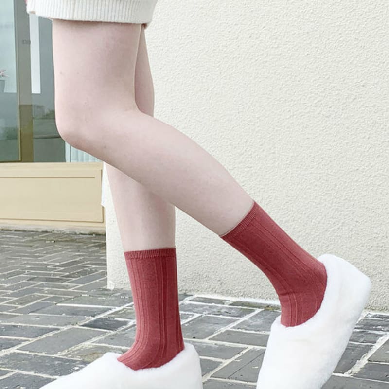 ANGEL SOCKS 1259 Большие носки в рубчик