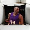Kobe BBryant BBasketball Legend Square DoubleSided printed Pillow Case Bedroom Bedside Pillow Sofa Cushion Cover Gift