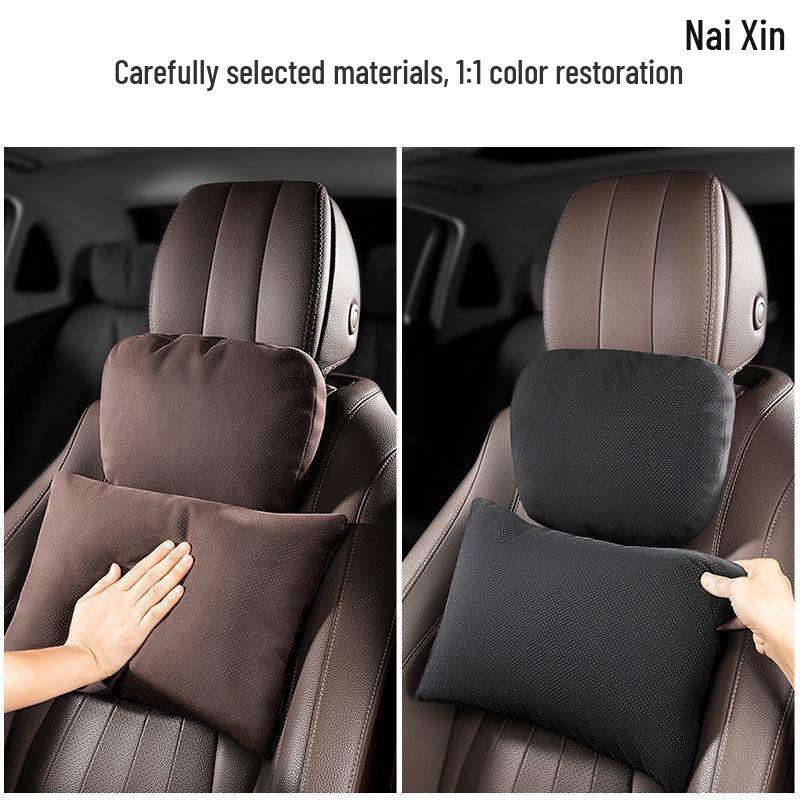 High-Grade Lumbar Support Cushion Set for Mercedes-Maybach Headrest and Seat Back