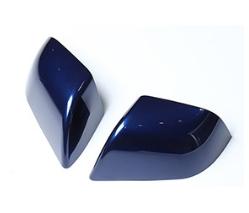 Rearview Mirror Cover for Tesla Model Y 2021-2024 Real Carbon Fiber Side Mirror Shells Add on Frame Replacement Case Protector