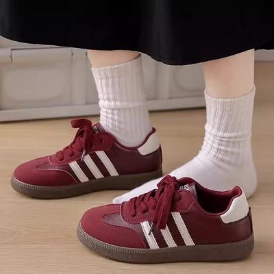 Прямые продажи с фабрики 2025 весна новые туфли на толстой подошве маленькие белые женские туфли маффин повседневные туфли короткие туфли на платформе кеды