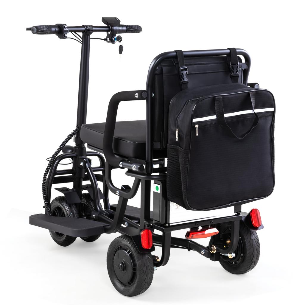 WEYRAL C36VC09BP Convenient&Safe Electric Riding Wheelchair 300W Motor 8AH Battery 15KM/H Top Speed Convenient Folding Electric Wheelchair