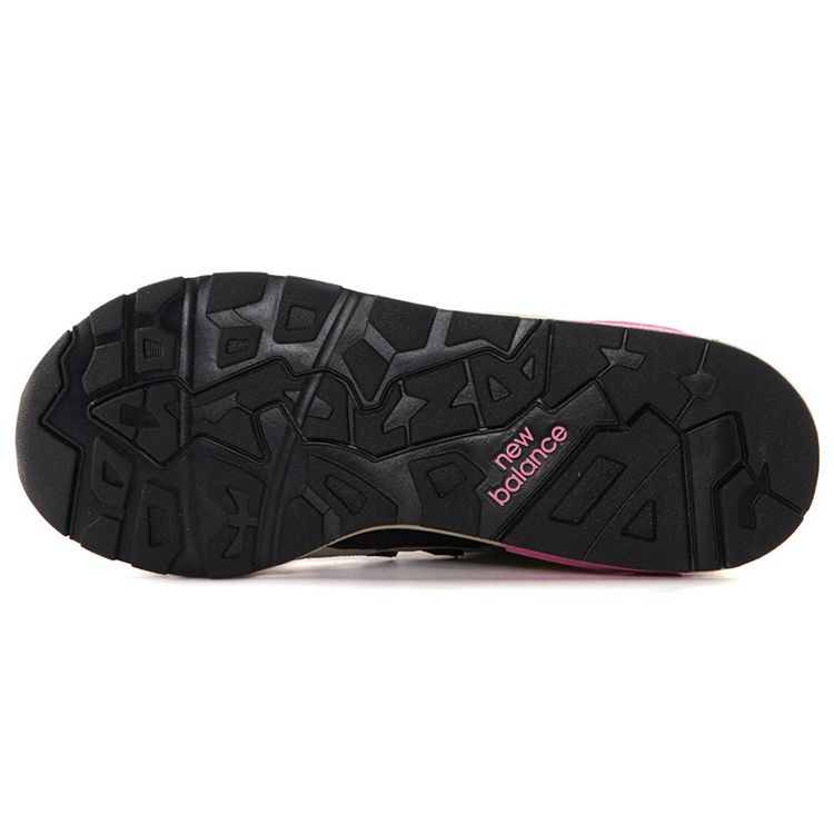 New Balance Nb 580 Удобная Ткань Низкий Верх Кроссовки для Бега Женские кроссовки Серый Розовый CWT580EB