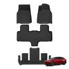 Smabee Right Drive for Tesla Model Y L 6seater 2025 2026 Car Floor Mats Cargo Trunk Pad Foot Mat Protector Strip Accessories