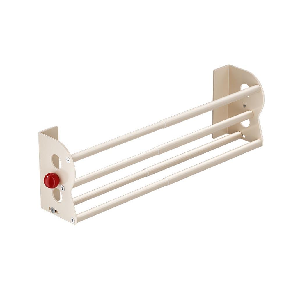 No Drill Double Layer Shoe Rack Carbon Steel Bathroom Slipper Holder Behind Entry Door
