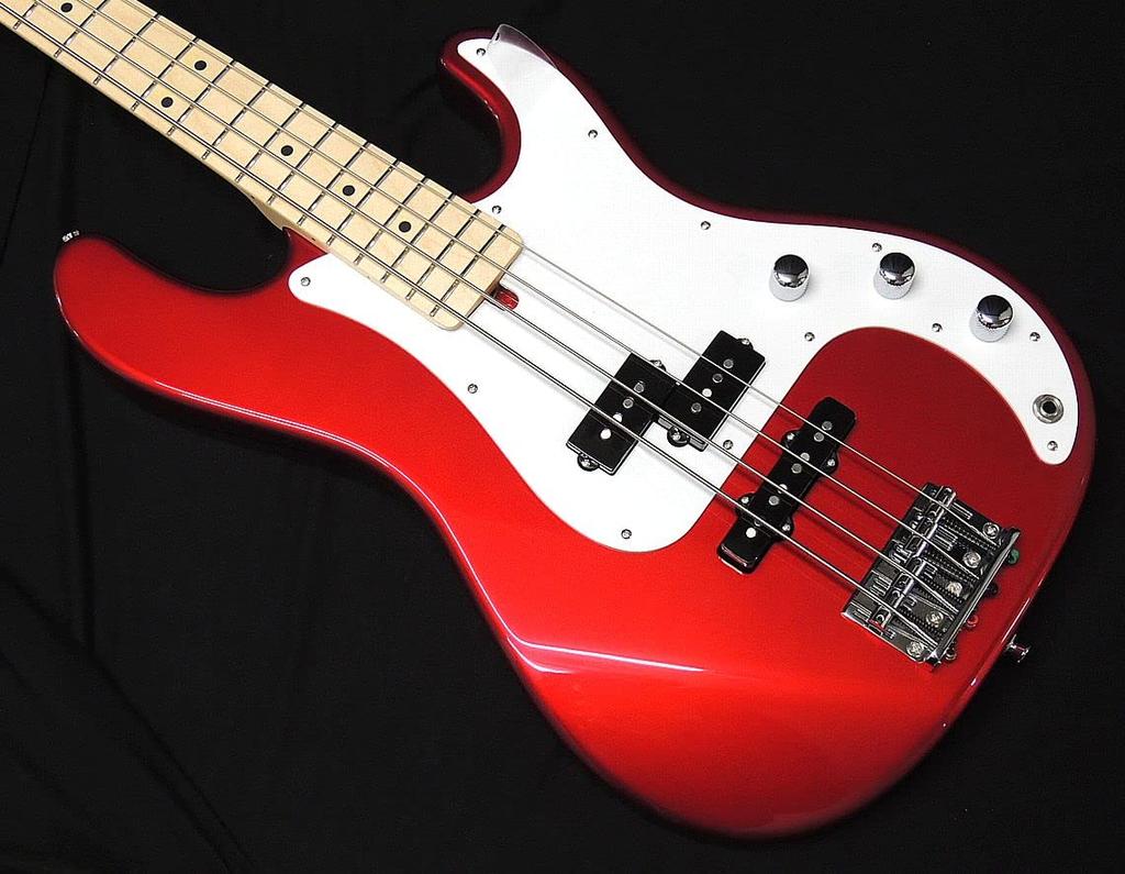 SCHECTER Schecter Dinky Precision Bass Model Chicken Shack Pickup Candy Apple Red Electric Bass Prototype N-PJ-AL/CAR/M