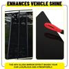6PCS Pillar Posts Door Window Black Glossy Trim For FE/FL Honda Civic -2025